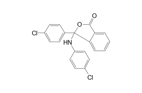 3-(4-Chloroanilino)-3-(4-chlorophenyl)-1-isobenzofuranone
