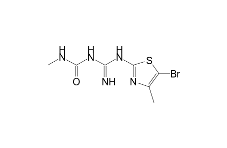1-[N-(5-bromo-4-methyl-2-thiazolyl)amidino]-3-methylurea