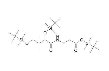 Pantothenic acid, o,o,o-tris(tert-butyldimethylsilyl) deriv.