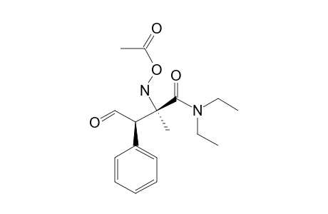 N,N-DIETHYL-2-[(ACETYLOXY)-AMINO]-2-METHYL-4-OXO-3-PHENYLBUTANAMIDE