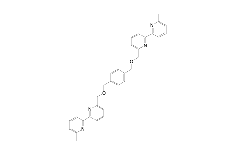 1,4-bis[3-(6'-methyl-2,2'-bipyridin-6-yl)-2-oxapropyl]benzene