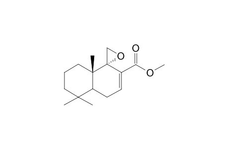 (1S,8aS)-5,5,8a-trimethyl-2-spiro[4a,6,7,8-tetrahydro-4H-naphthalene-1,2'-oxirane]carboxylic acid methyl ester