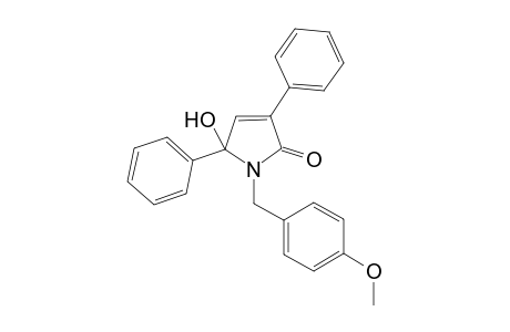 5-Hydroxy-1-(4-methoxybenzyl)-3,5-diphenyl-1H-pyrrol-2(5H)-one