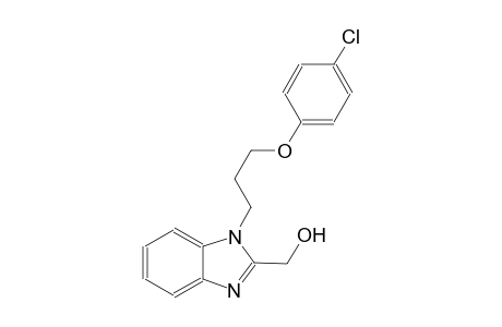 1H-1,3-Benzimidazole-2-methanol, 1-[3-(4-chlorophenoxy)propyl]-