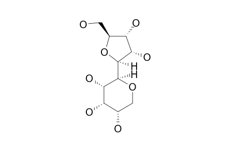 (3R,4R,5R)-3,4,5-TRIHYDROXY-(6R)-6-(BETA-D-RIBOFURANOSYL)-TETRAHYDROPYRAN