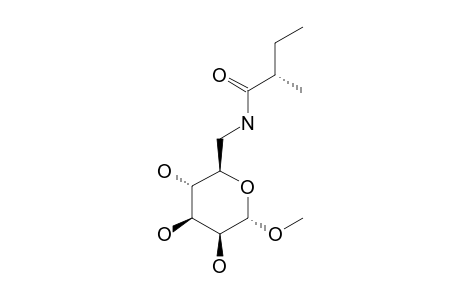(2S)-2-methyl-N-[[(2R,3S,4S,5S,6S)-3,4,5-trihydroxy-6-methoxy-tetrahydropyran-2-yl]methyl]butyramide