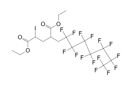 2-iodo-4-(2,2,3,3,4,4,5,5,6,6,7,7,8,8,8-pentadecafluorooctyl)glutaric acid diethyl ester