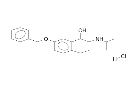 1-NAPHTHALENOL, 1,2,3,4-TETRAHYDRO-2-[(1-METHYLETHYL)AMINO]-7-(PHENYLMETHOXY)-