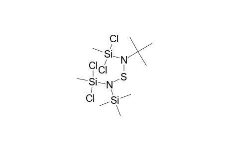 [TERT.-BUTYL-(DICHLORMETHYLSILYL)-AMINO]-[(DICHLORMETHYLSILYL)-(TRIMETHYLSILYL)-AMINO]-SULFAN