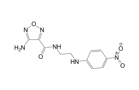 1,2,5-oxadiazole-3-carboxamide, 4-amino-N-[2-[(4-nitrophenyl)amino]ethyl]-