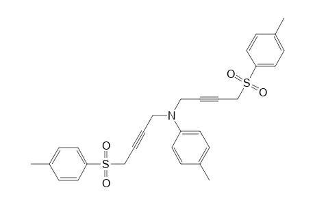Benzenamine, 4-methyl-N,N-bis[4-[(4-methylphenyl)sulfonyl]-2-butynyl]-