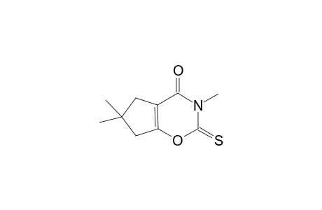 3,6,6-trimethyl-2-sulfanylidene-5,7-dihydrocyclopenta[e][1,3]oxazin-4-one