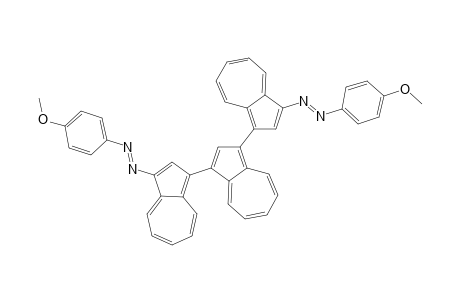 3,3''-Bis(4-methoxyphenylazo)-(1,1':3',1"-tetrazulene)