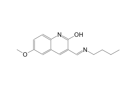 3-{(E)-[(E)-butylimino]methyl}-6-methoxy-2-quinolinol