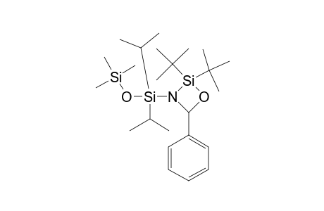 2,2-DI-TERT.-BUTYL-3-[DIISOPROPYL-(TRIMETHYLSILYLOXY)-SILYL]-4-PHENYL-1-OXA-3-AZA-2-SILACYCLOBUTANE