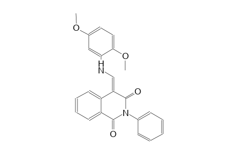 1,3(2H,4H)-isoquinolinedione, 4-[[(2,5-dimethoxyphenyl)amino]methylene]-2-phenyl-, (4E)-