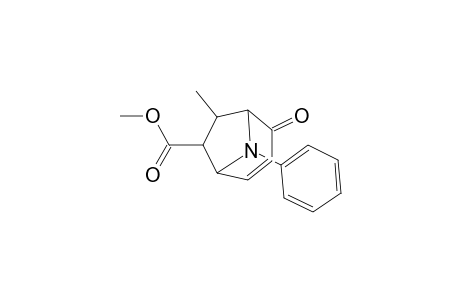 6-Carbomethoxy-7-methyl-2-oxo-8-phenyl-8-azabicyclo[3.2.1]oct-3-ene