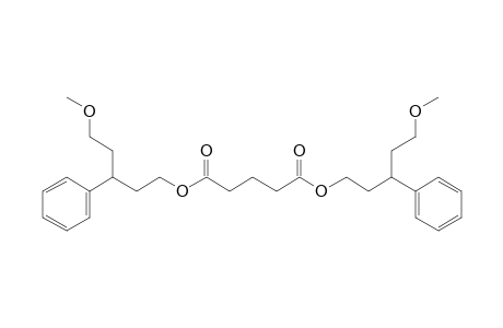 Glutaric acid, di(5-methoxy-3-phenylpentyl) ester