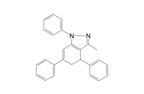 3-Methyl-1,4,6-triphenyl-4,5-dihydro-1H-indazole