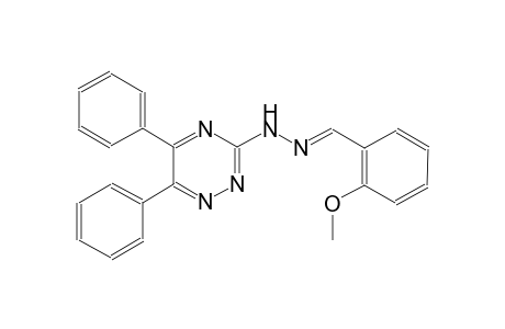 2-methoxybenzaldehyde (5,6-diphenyl-1,2,4-triazin-3-yl)hydrazone