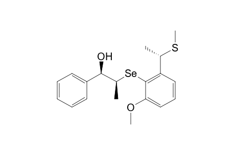 (1R,2S)-2-[2-methoxy-6-[(1S)-1-methylsulfanylethyl]phenyl]selanyl-1-phenyl-propan-1-ol
