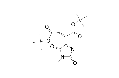 DI-TERT.-BUTYL-(E)-2-(1-METHYL-2,5-DIOXO-3-IMIDAZOLIN-4-YL)-BUT-2-ENEDIOATE