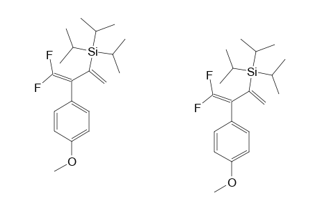 1,1-DIFLUORO-2-(4'-METHOXYPHENYL)-3-(TRIISOPROPYLSILYL)-1,3-BUTADIENE