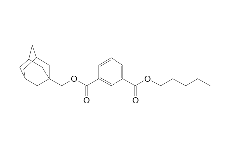 Isophthalic acid, 1-adamantylmethyl pentyl ester