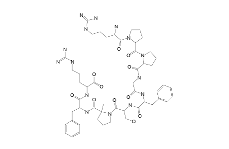 7-alpha-METHYLPROLINE-BRADYKININ