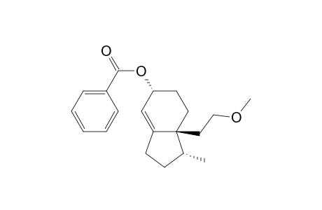 1H-Inden-5-ol, 2,3,5,6,7,7a-hexahydro-7a-(2-methoxyethyl)-1-methyl-, benzoate, [1R-(1.alpha.,5.alpha.,7a.beta.)]-