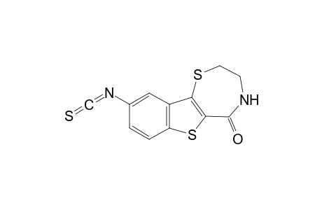 3,4-Dihydro-9-isothiocyanato-[1]benzothieno[2,3-f]-1,4-thiazepin-5(2H)-one