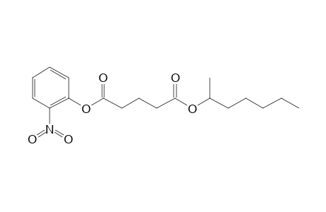 Glutaric acid, hept-2-yl 2-nitrophenyl ester