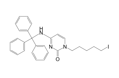 1-(5-Iodopentyl)-N(4)-tritylcytosine