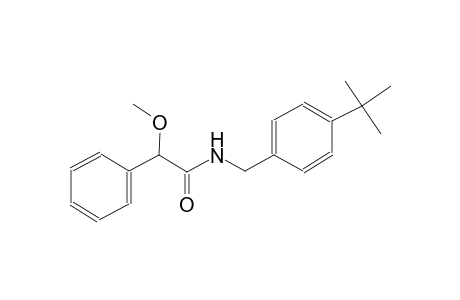 benzeneacetamide, N-[[4-(1,1-dimethylethyl)phenyl]methyl]-alpha-methoxy-