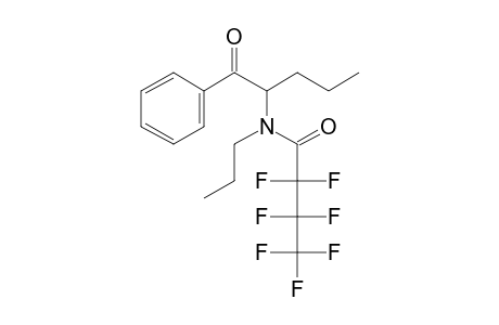 .alpha.-Propylaminopentiophenone, N-heptafluorobutyryl-