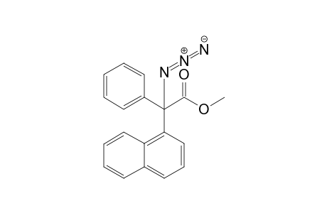Methyl 2-azido-2-(1-naphthyl)-2-phenyl-acetate