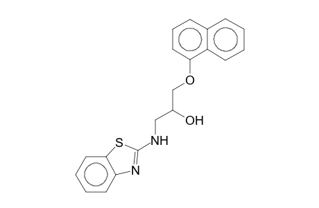 1-(2-Benzothiazolylamino)-3-(1-naphthyloxy)-2-propanol