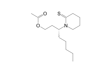 (3R)-3-(2-Thioxo-1-piperidinyl)octyl acetate