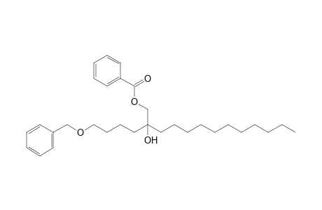 2-Undecyl-6-(benzoyloxy)-1-(benzyloxy)-2-hexanol