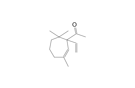 ETHANONE, 1-(1-ETHENYL-3,7,7-TRIMETHYL-2-CYCLOHEPTEN-1-YL)-