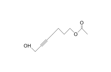 7-Hydroxy-5-heptynyl acetate
