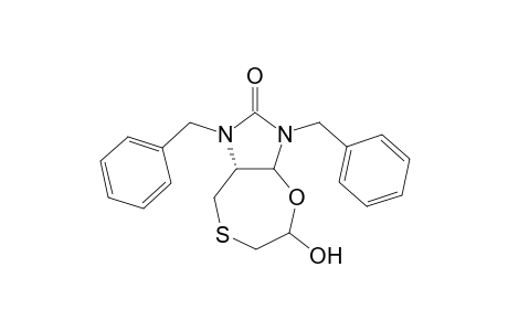 1,3-Dibenzyl-5-hydroxy-1,4-oxathiopano[5,4-f]dihydroimidazolid-2-one