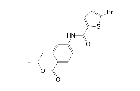 isopropyl 4-{[(5-bromo-2-thienyl)carbonyl]amino}benzoate