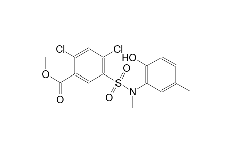 benzoic acid, 2,4-dichloro-5-[[(2-hydroxy-5-methylphenyl)methylamino]sulfonyl]-, methyl ester
