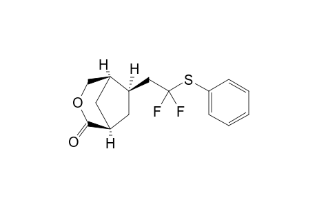 (1R,5R,6R)-6-(2,2-Difluoro-2-phenylsulfanyl-ethyl)-3-oxa-bicyclo[3.2.1]octan-2-one
