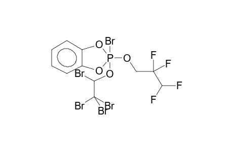 2-(2,2,3,3-TETRAFLUOROPROPOXY)-2-BROMO-2-(1,2,2,2-TETRABROMOETHOXY)-4,5-BENZO-1,3,2-DIOXAPHOSPHOLANE