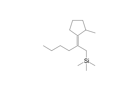 Trimethyl((Z)-2-(2-methylcyclopentylidene)hexyl)silane