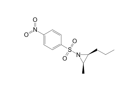cis-N-p-Nitrobenzenesulfonyl-2-methyl-3-propylaziridine