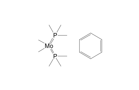 MO(CH3)2(C6H6)(PME3)2