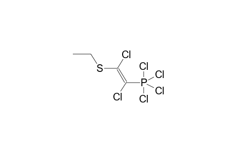 (E)-(1,2-DICHLORO-2-ETHYLTHIOVINYL)TETRACHLOROPHOSPHORANE